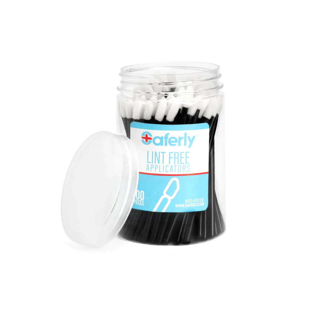 LINT FREE APPLICATORS - TUB OF 100 -