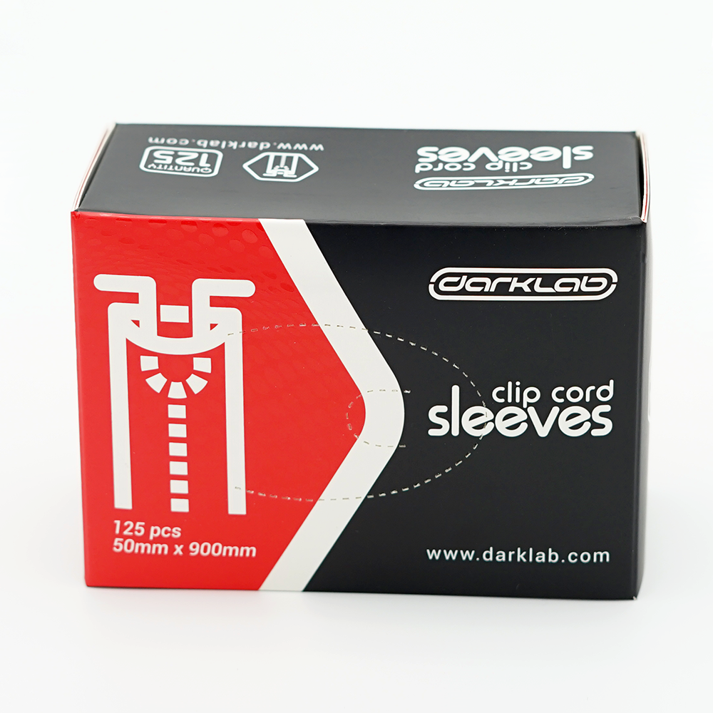 CLEAR CLIP CORD SLEEVES