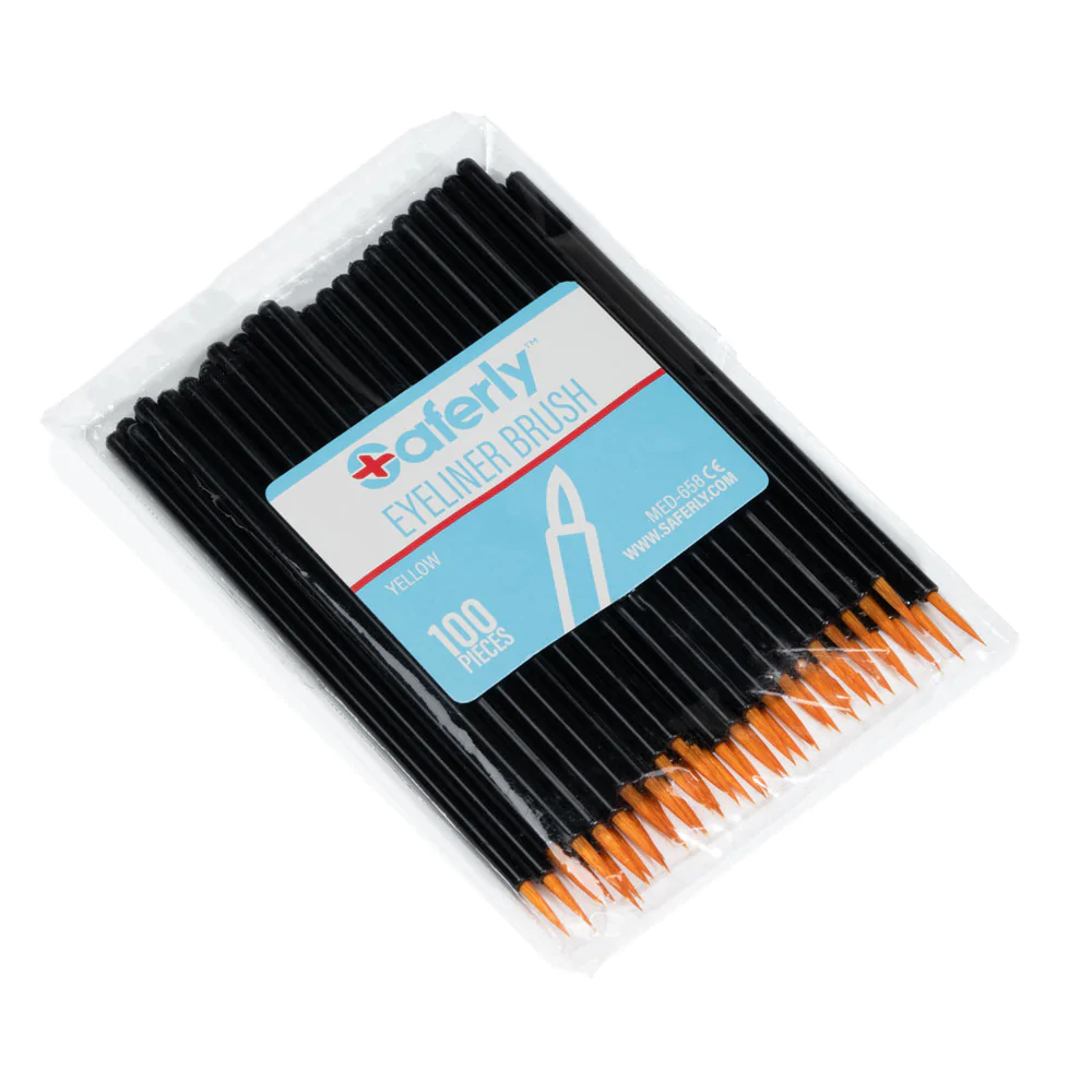 DISPOSABLE EYELINER BRUSHES - FELT TIP