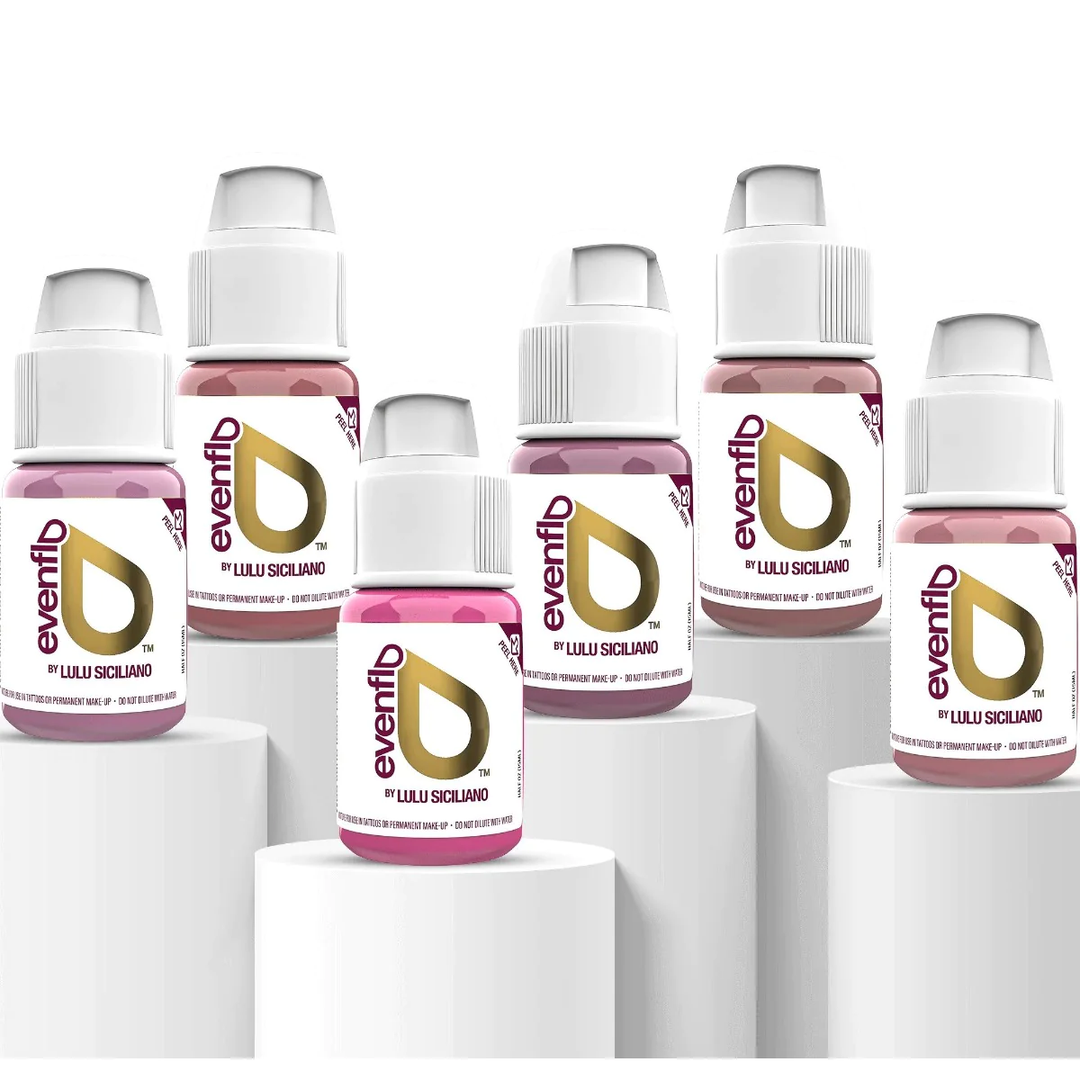 LUXE EVENFLO TRUE LIPS SET — LUXE PERMA BLEND — 6 1/2OZ BOTTLES