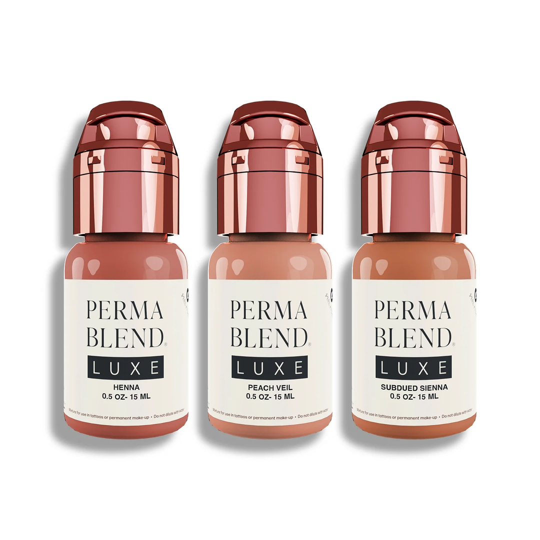 NUDE LIP MINI SET — PERMA BLEND LUXE — 3 1/2OZ BOTTLES