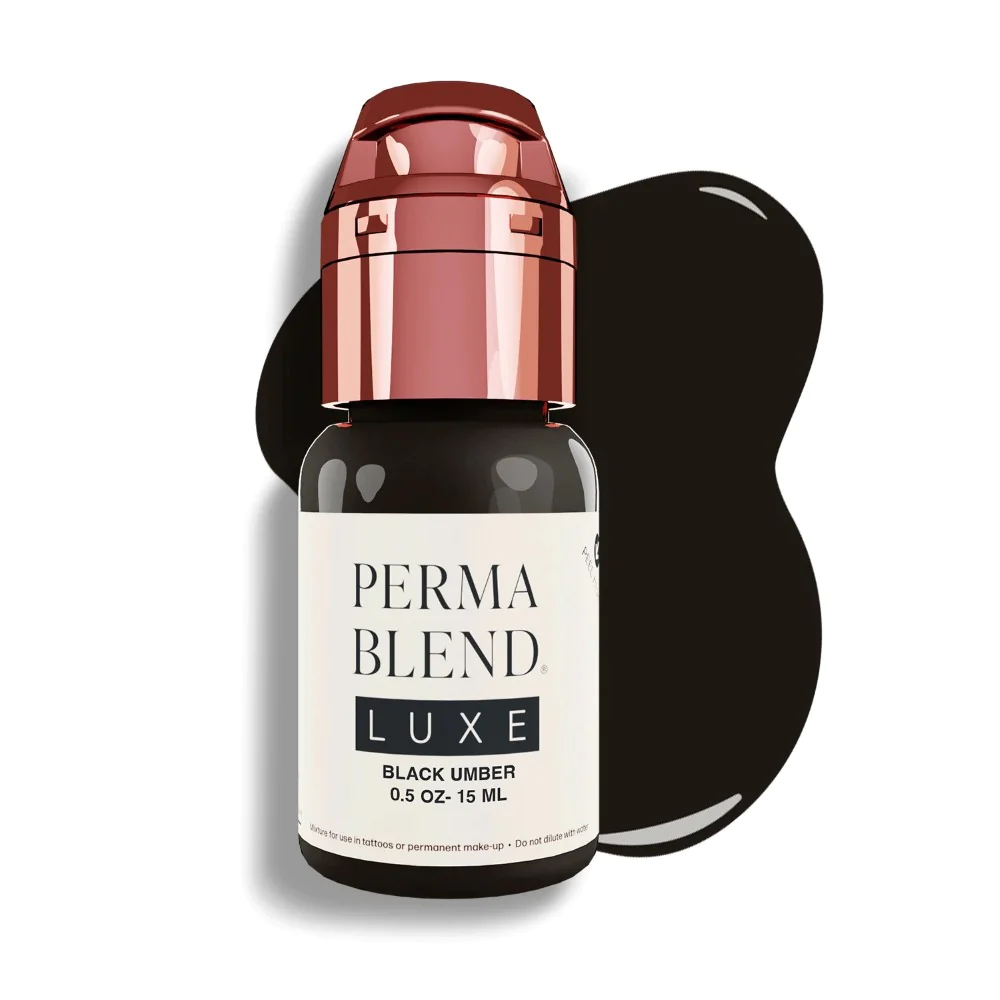 LUXE BLACK UMBER — LUXE PERMA BLEND — 1/2OZ BOTTLE