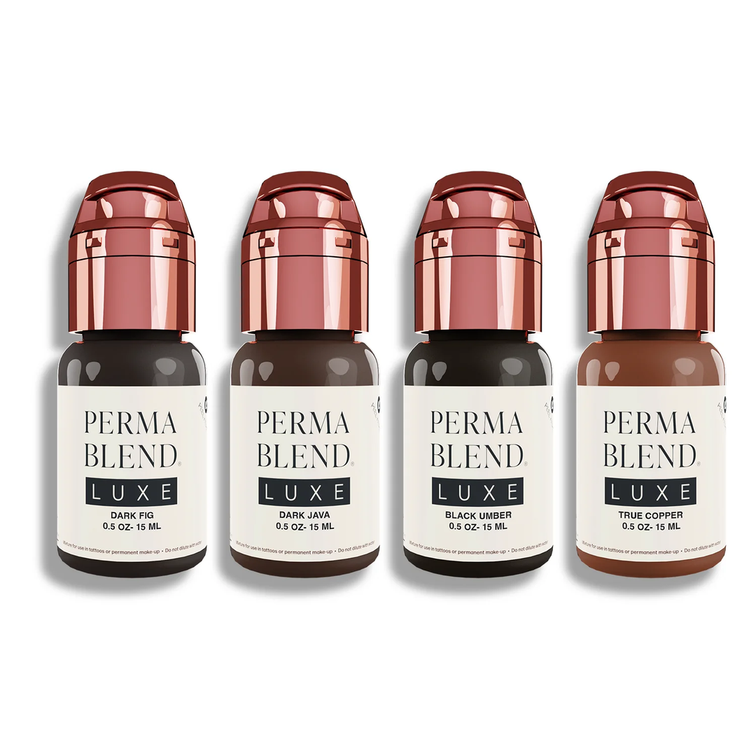 DARK BROWS MINI SET — PERMA BLEND LUXE — 4 1/2OZ BOTTLES