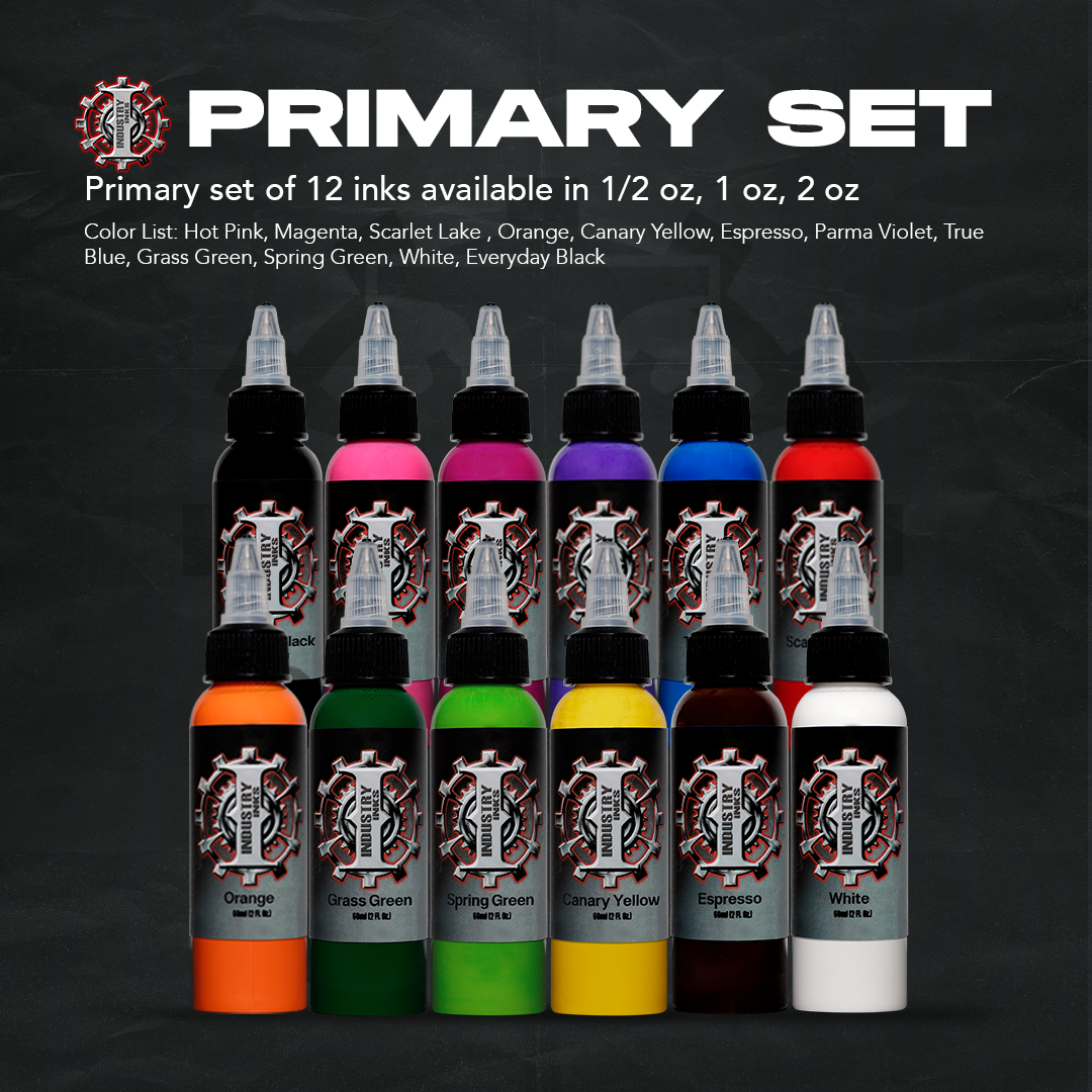PRIMARY 12 COLOR SET 2OZ