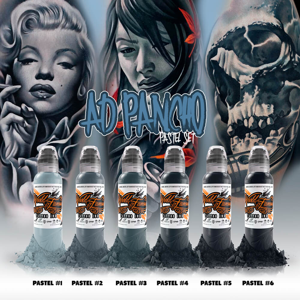 A.D. PANCHO PASTEL GREY SET 1OZ