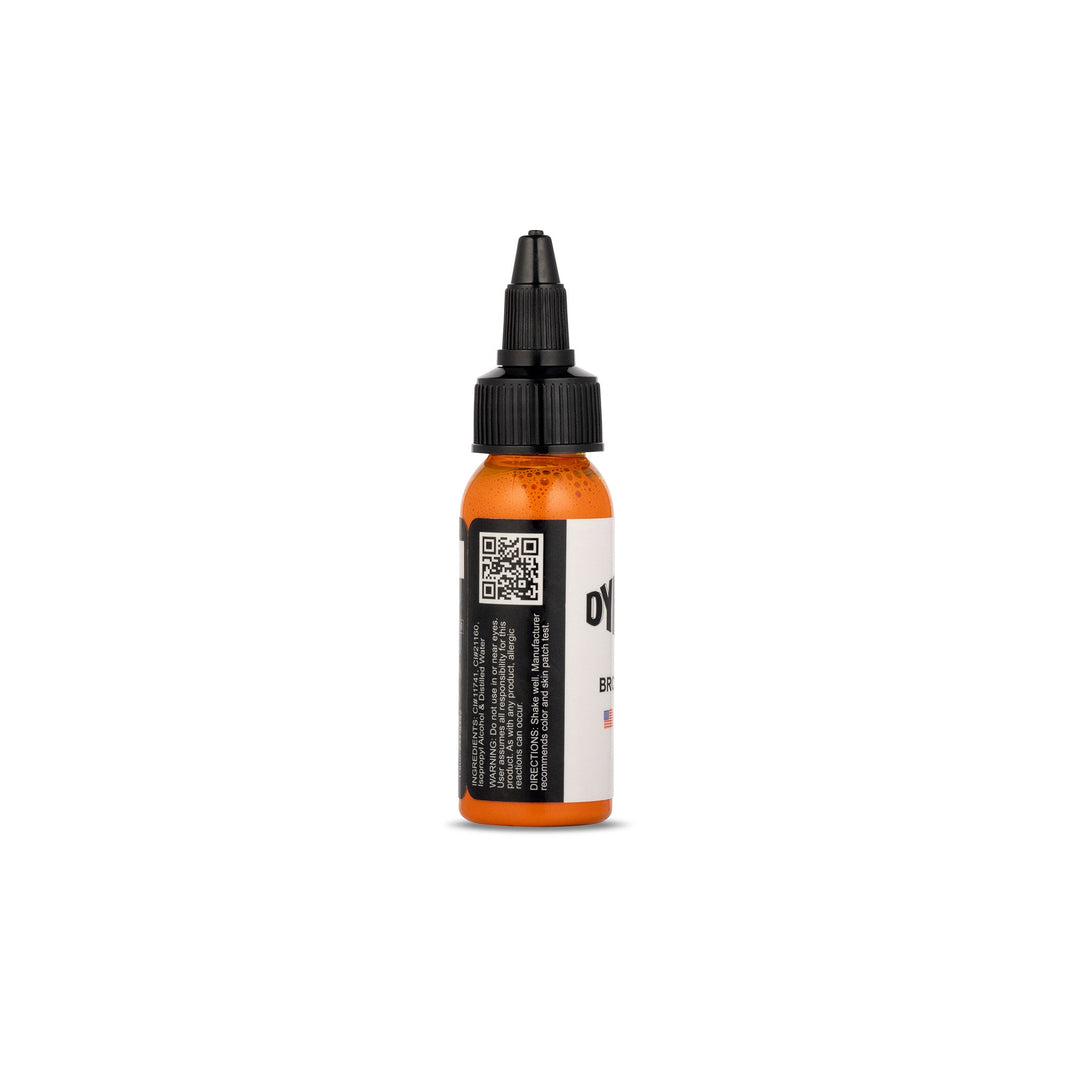 DYNAMIC INK BRIGHT ORANGE 1OZ ANARCHY TATTOO SUPPLIES CANADA