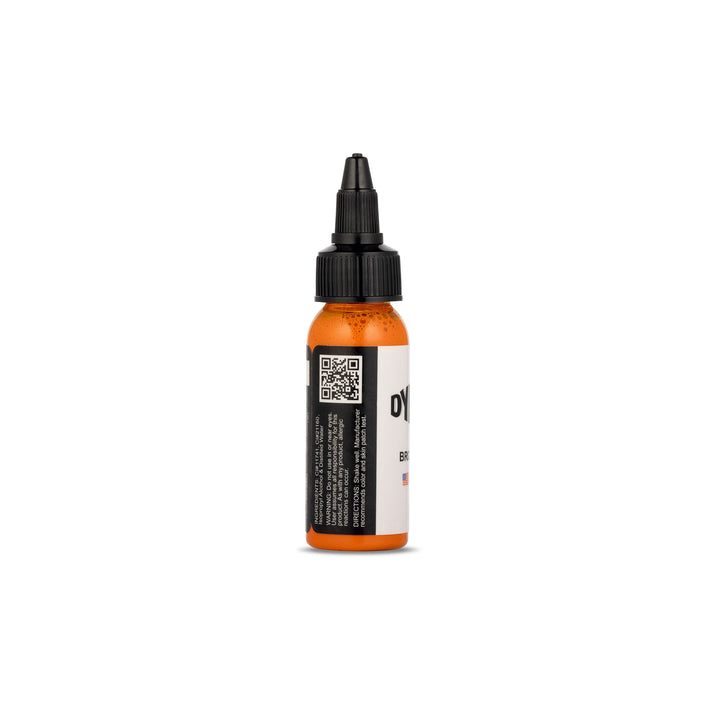 DYNAMIC INK BRIGHT ORANGE 1OZ ANARCHY TATTOO SUPPLIES CANADA