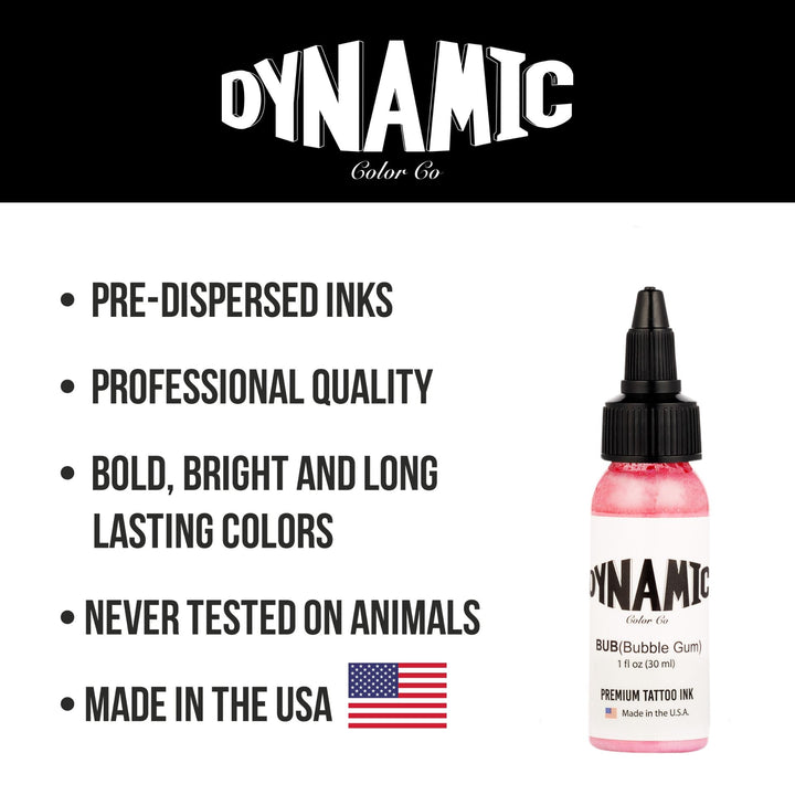 DYNAMIC INK BUBBLE GUM 1OZ ANARCHY TATTOO SUPPLIES CANADA