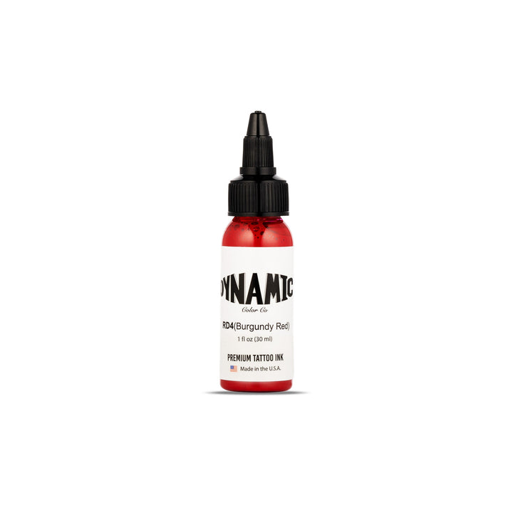 DYNAMIC INK BURGUNDY RED 1OZ ANARCHY TATTOO SUPPLIES CANADA