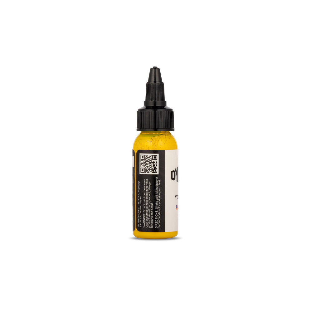 DYNAMIC INK CANARY YELLOW 1OZ ANARCHY TATTOO SUPPLIES CANADA