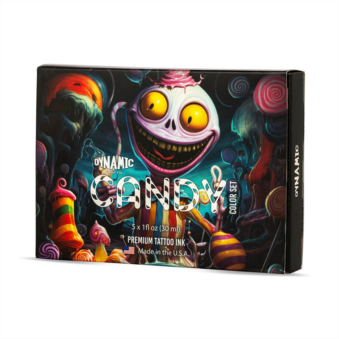 DYNAMIC INK CANDY 1OZ COLOR SET ANARCHY TATTOO SUPPLIES CANADA
