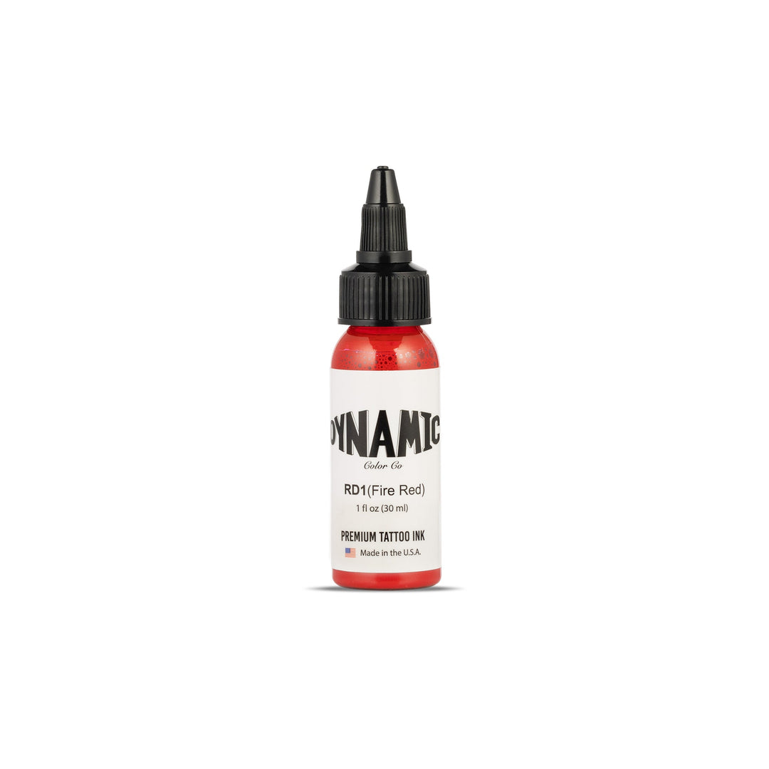 DYNAMIC INK FIRE RED 1OZ ANARCHY TATTOO SUPPLIES CANADA