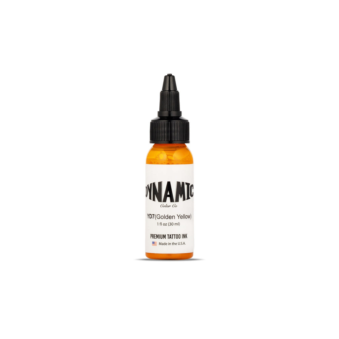DYNAMIC INK GOLDEN YELLOW 1OZ ANARCHY TATTOO SUPPLIES CANADA
