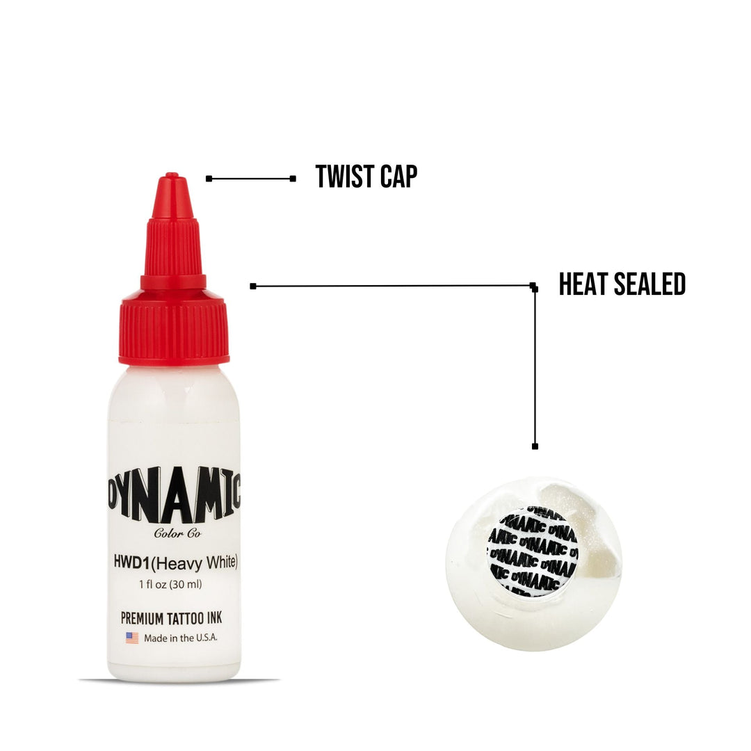 DYNAMIC INK HEAVY WHITE 1OZ ANARCHY TATTOO SUPPLIES CANADA