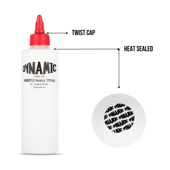 DYNAMIC INK HEAVY WHITE 8OZ ANARCHY TATTOO SUPPLIES CANADA