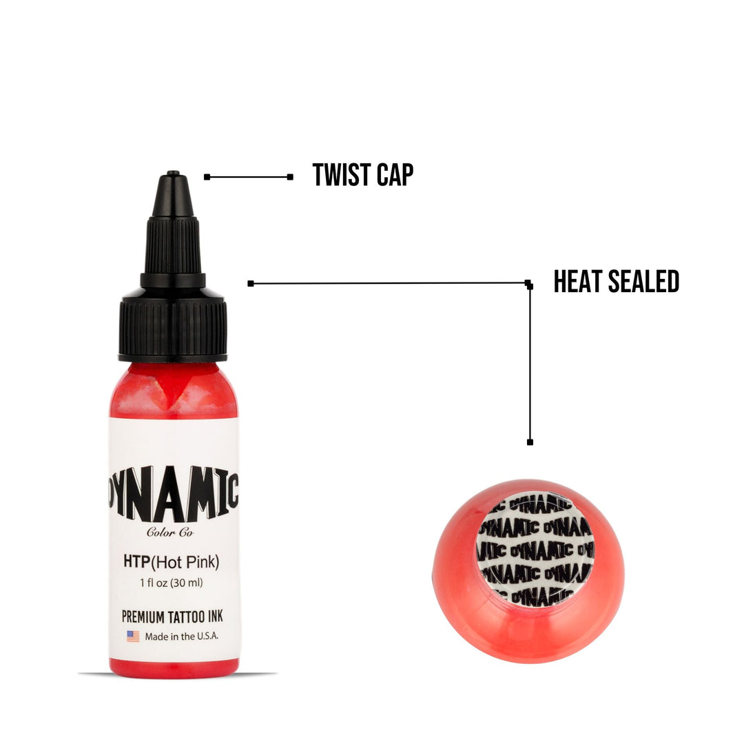 DYNAMIC INK HOT PINK 1OZ ANARCHY TATTOO SUPPLIES CANADA