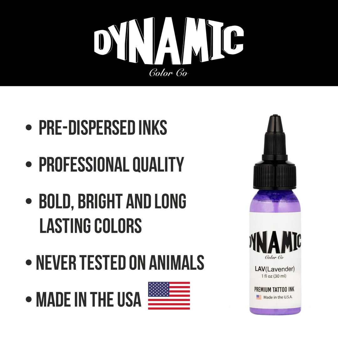 DYNAMIC INK LAVENDER 1OZ ANARCHY TATTOO SUPPLIES CANADA