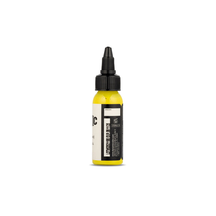 DYNAMIC_INK_LEMON_YELLOW_1OZ_ANARCHY_TATTOO_SUPPLIES_CANADA