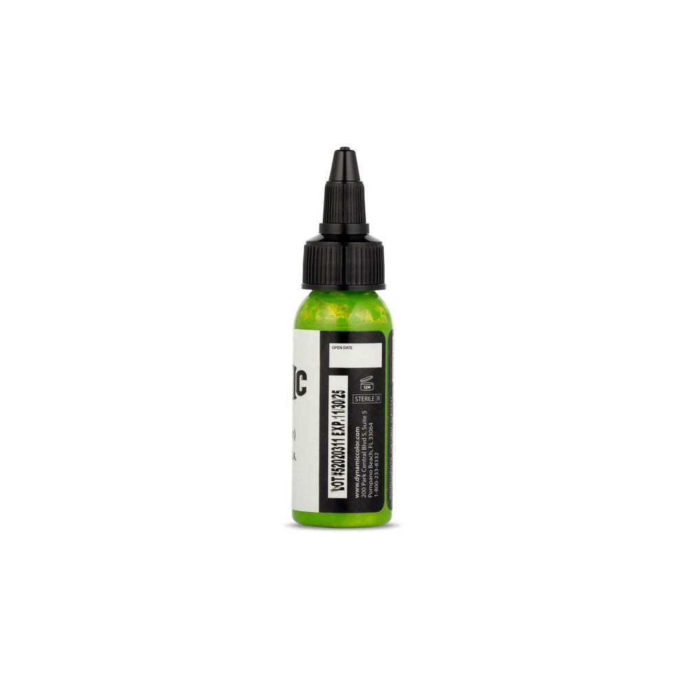 DYNAMIC INK LIME GREEN 1OZ ANARCHY TATTOO SUPPLIES CANADA