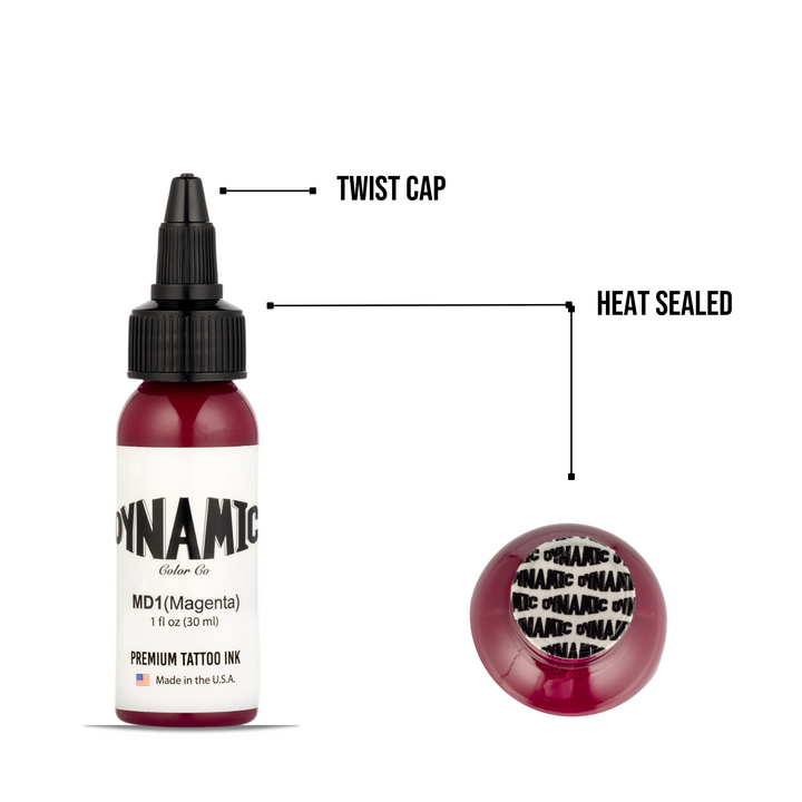 DYNAMIC INK MAGENTA 1OZ ANARCHY TATTOO SUPPLIES CANADA
