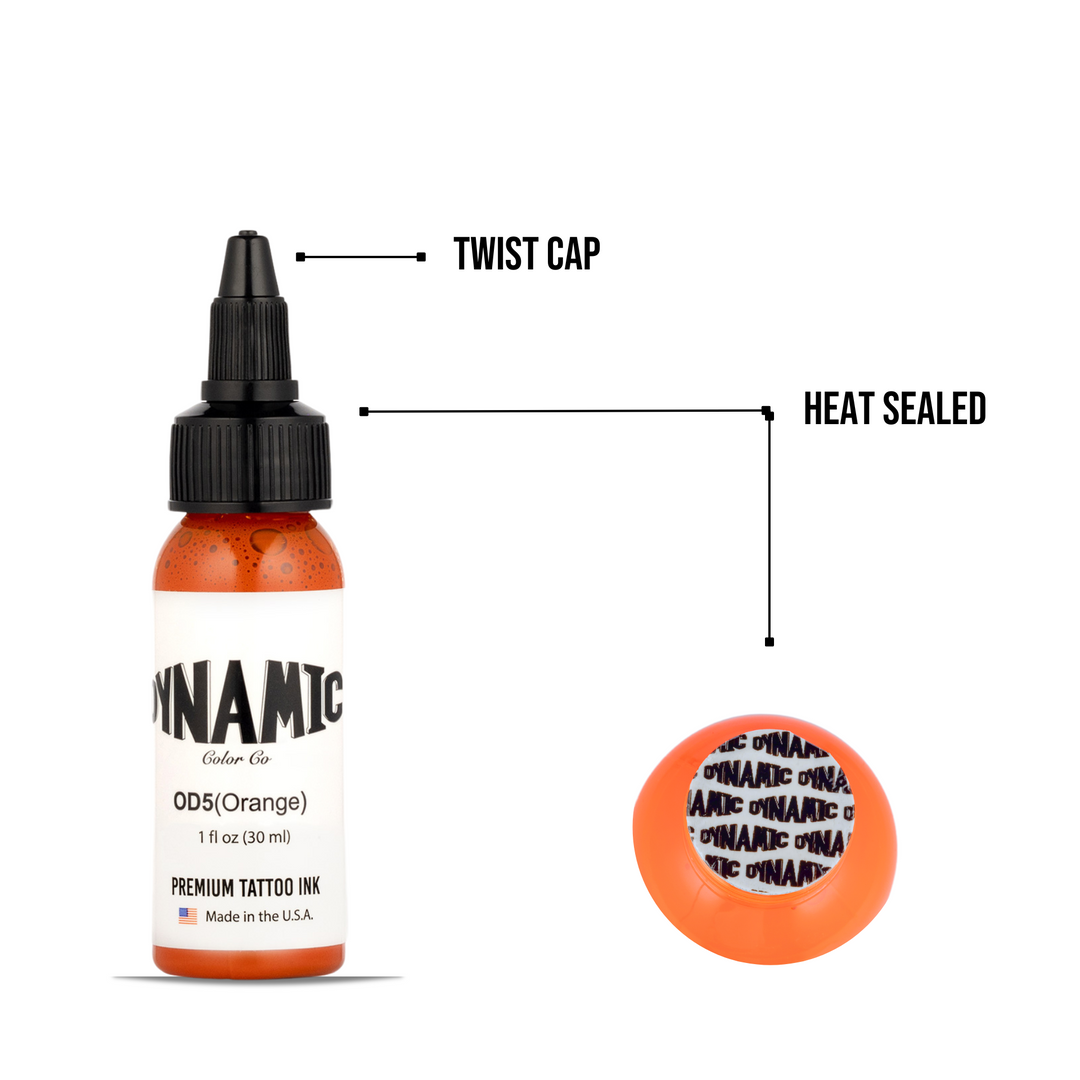 DYNAMIC INK ORANGE 1OZ ANARCHY TATTOO SUPPLIES CANADA