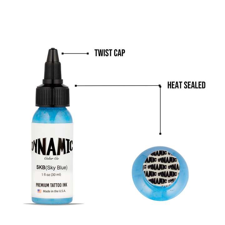 DYNAMIC INK SKY BLUE 1OZ ANARCHY TATTOO SUPPLIES CANADA