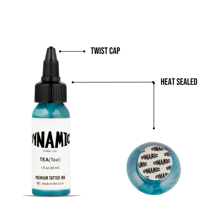 DYNAMIC INK TEAL 1OZ ANARCHY TATTOO SUPPLIES CANADA