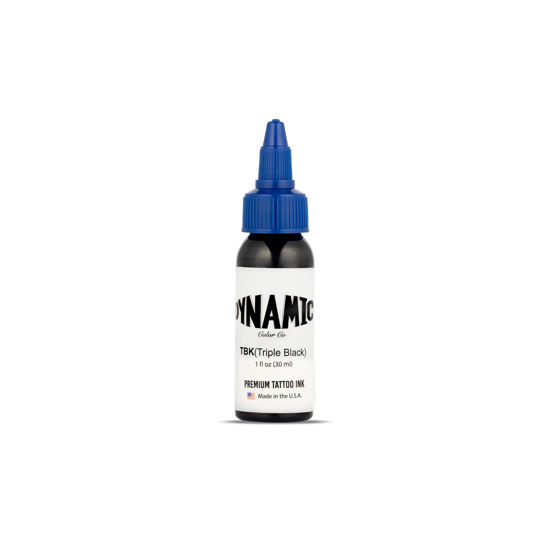 DYNAMIC INK TRIPLE BLACK 1OZ BOTTLE ANARCHY TATTOO SUPPLIES CANADA
