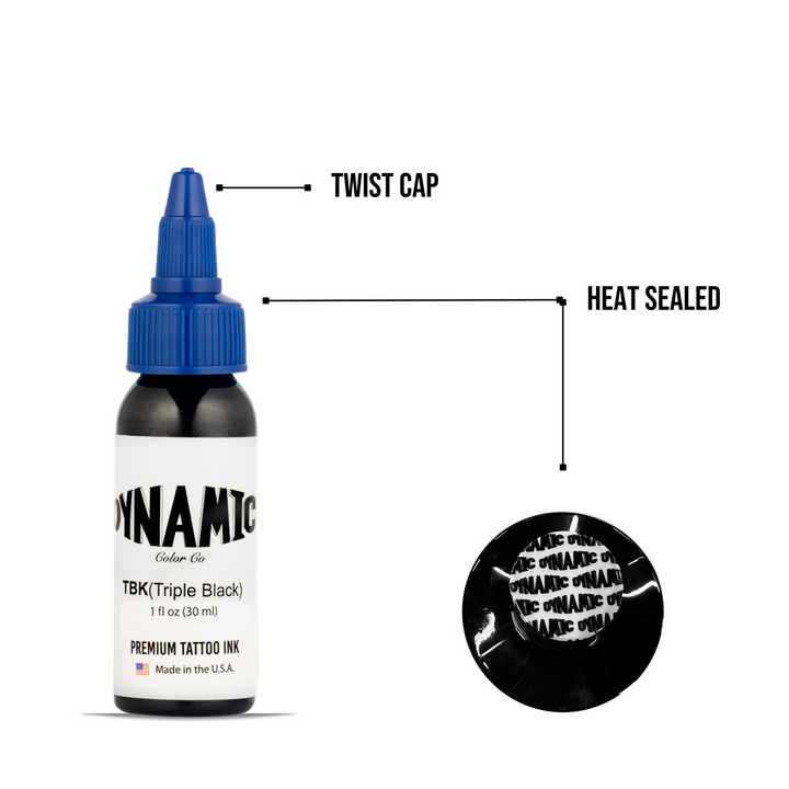 DYNAMIC INK TRIPLE BLACK 1OZ BOTTLE ANARCHY TATTOO SUPPLIES CANADA
