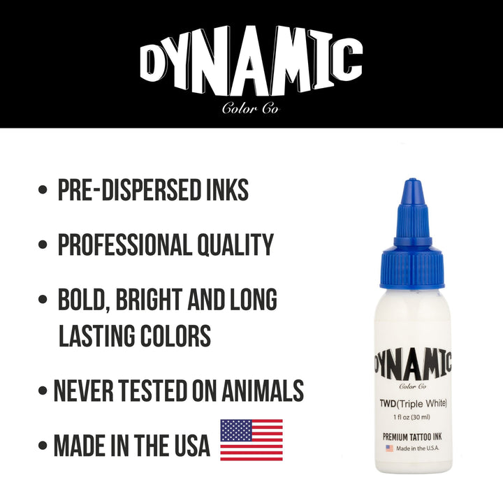 DYNAMIC INK TRIPLE WHITE 1OZ ANARCHY TATTOO SUPPLIES CANADA