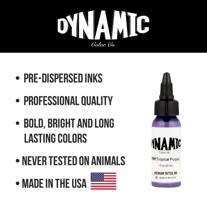 DYNAMIC INK TROPICAL PURPLE ANARCHY TATTOO SUPPLIES CANADA