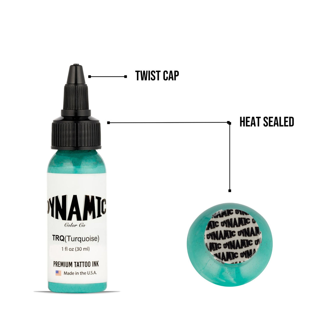 DYNAMIC INK TURQUOISE 1OZ ANARCHY TATTOO SUPPLIES CANADA