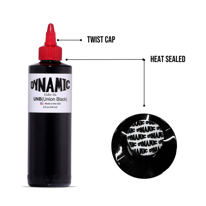 DYNAMIC INK UNION BLACK 8OZ BOTTLE ANARCHY TATTOO SUPPLIES CANADA1