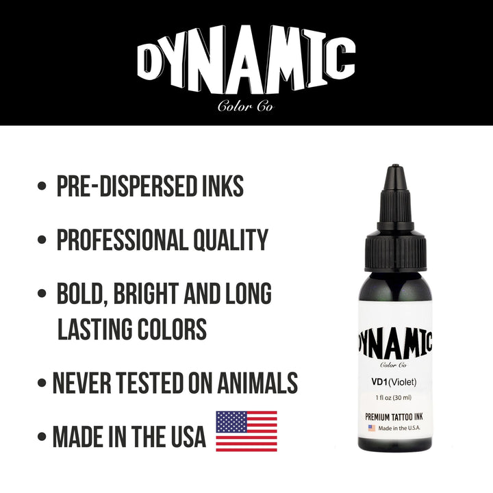 DYNAMIC INK VIOLET 1OZ ANARCHY TATTOO SUPPLIES CANADA