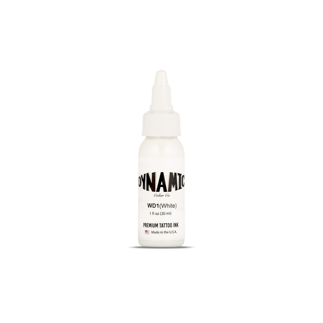 DYNAMIC INK WHITE 1OZ BOTTLE ANARCHY TATTOO SUPPLIES CANADA