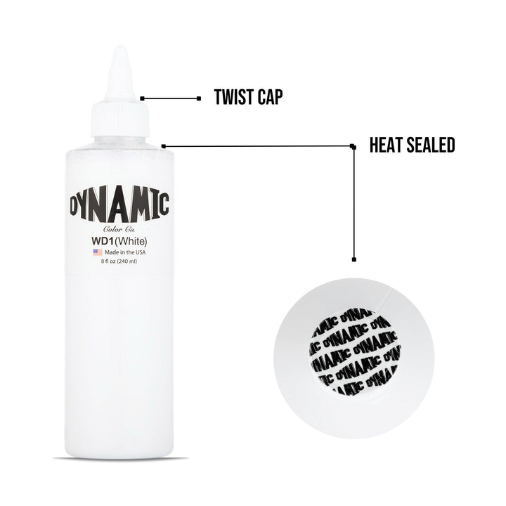 DYNAMIC INK WHITE 8OZ ANARCHY TATTOO SUPPLIES CANADA