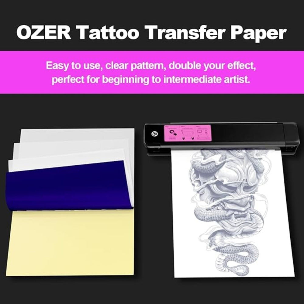 OZER M THERMAL PAPER 50 PACK ANARCHY TATTOO SUPPLIES CANADA