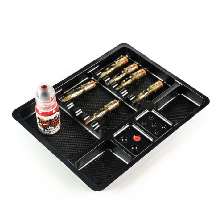 TATTOO DISPOSABLE INSTRUMENT TRAYS 25 PIECES BLACK ANARCHY TATTOO SUPPLIES CANADA
