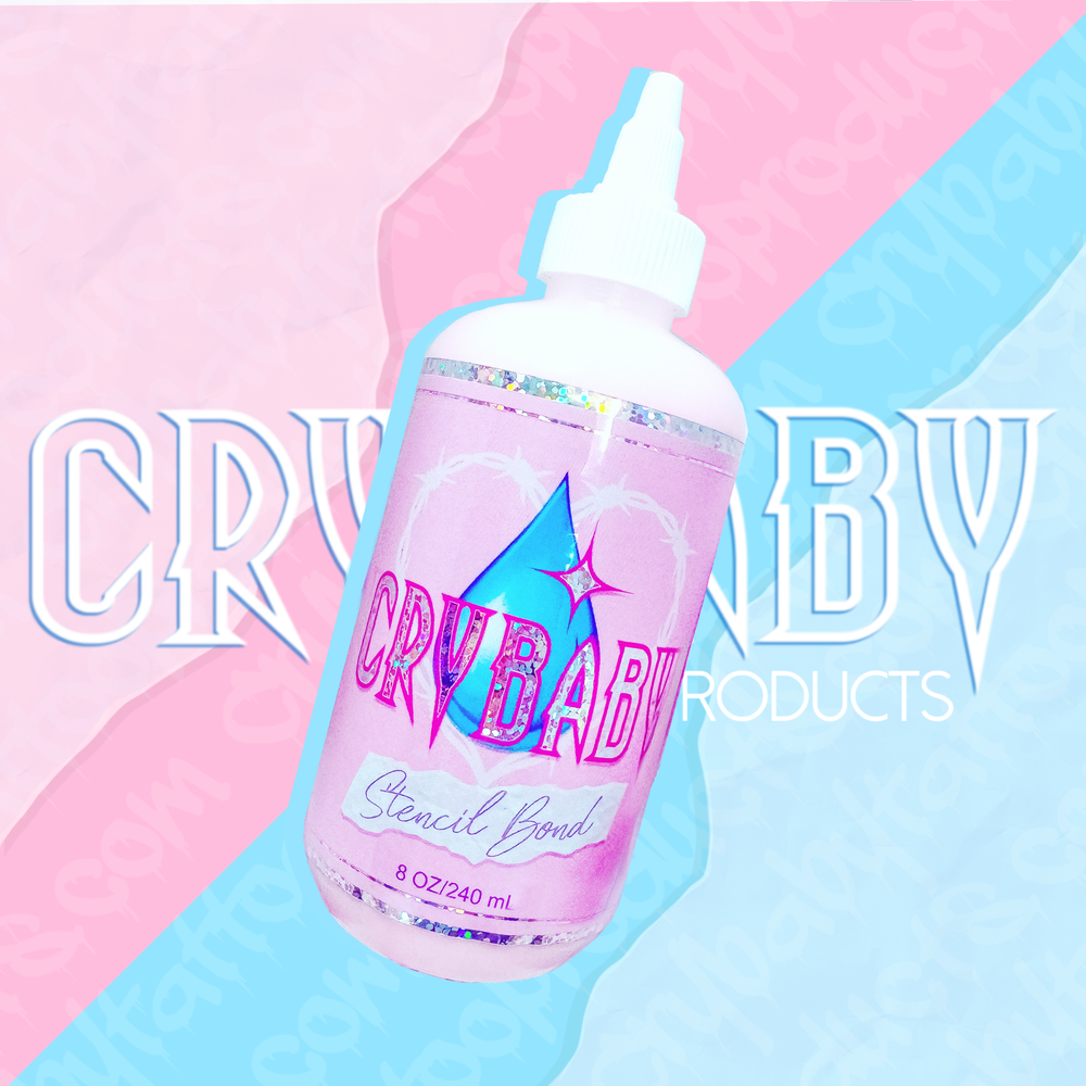 CRYBABYSTENCILBOND8OZBOTTLEANARCHYTATTOOSUPPLIESCANADA