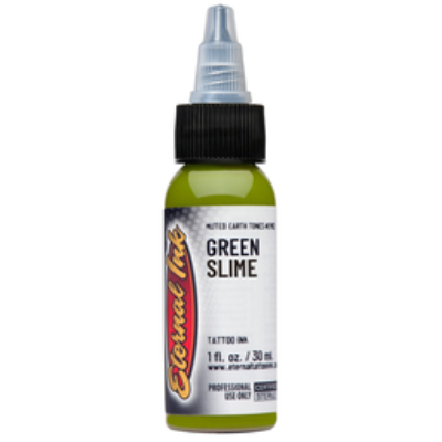 eternal-ink-muted-earth-tones-green-slime-1oz-anarchy tattoo supplies canada 