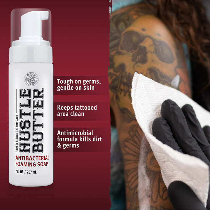 HUSTLE BUTTER ANTIBACTERIAL FOAMING SOAP 7OZ