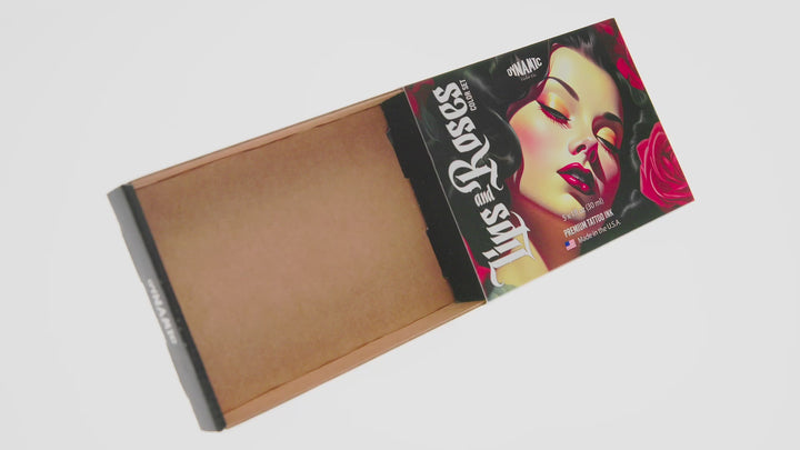 DYNAMIC INK LIPS AND ROSES 1OZ COLOR SET ANARCHY TATTOO SUPPLIES CANADA