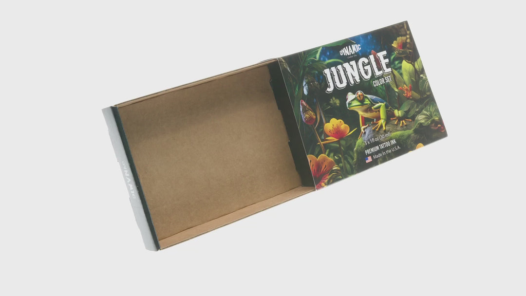 DYNAMIC INK JUNGLE 1OZ COLOR SET ANARCHY TATTOO SUPPLIES CANADA